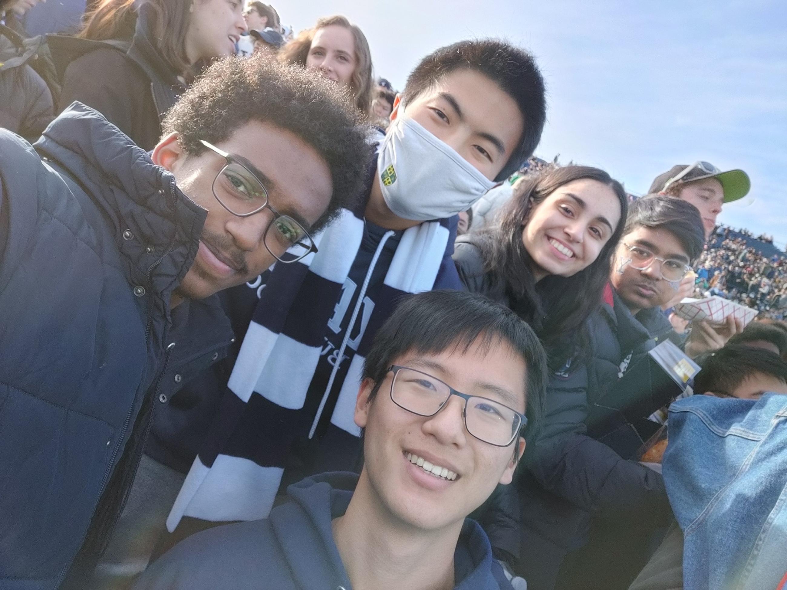 Aranyo Ray group photo at Harvard Yale event